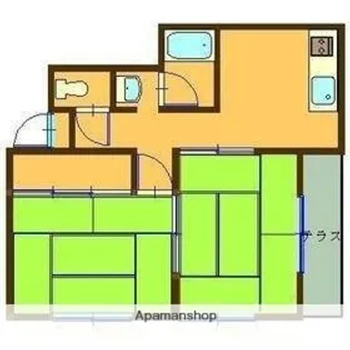 エクステンドスバル【302号室】の間取り