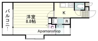 第17富山ビル【2階】の間取り