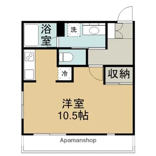 マドリ【201号室】の間取り