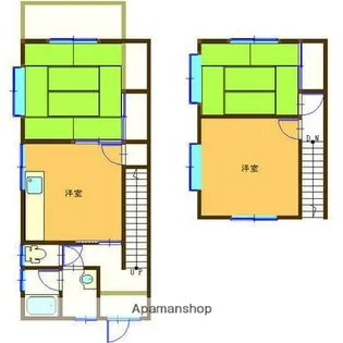 カーサミキ【1号室】の間取り