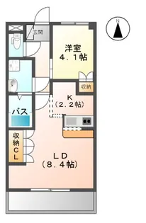 プリムローズ【2階】の間取り