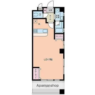 ベイサイドテラス【302号室】の間取り