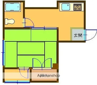 KBKスポーツ上町ビル【5階】の間取り