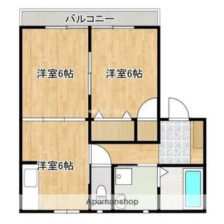 セントラルハイツ【2階】の間取り