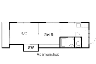 スワコーポ【2階】の間取り