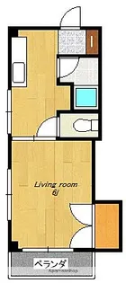 サウスオリーブ【301号室】の間取り