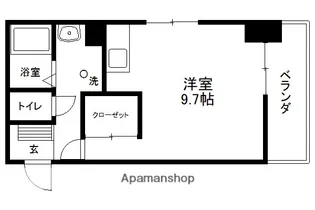 ホーマルハウト佐多【503号室】の間取り