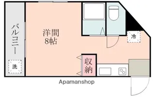 YMO.クレシェ【3階】の間取り