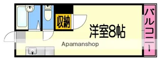 アーバンパレス新屋敷【202号室】の間取り
