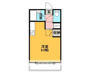 フルール山実【302号室】の間取り
