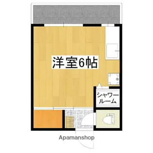 唐湊ハイツ【2階】の間取り