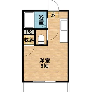 グレイス上荒田弐番館【306号室】の間取り