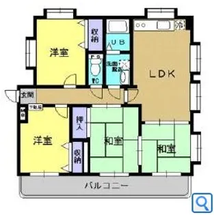 アメニティビル【201号室】の間取り