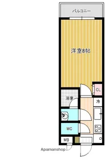 T・K BLD【203号室】の間取り