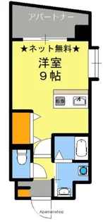 キザキパレスⅡ【205号室】の間取り