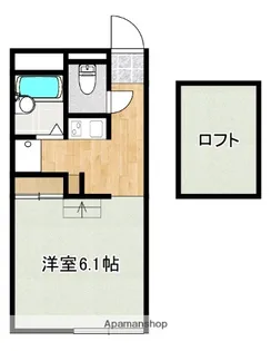 REEGO皷川【103号室】の間取り