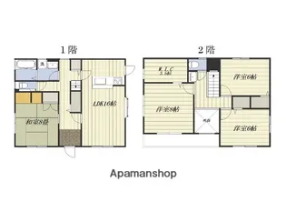 鹿児島県鹿児島市伊敷台4丁目【一戸建】の間取り