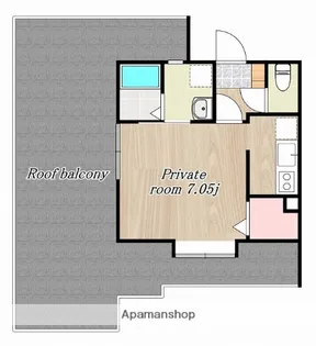 PUKETTI【5階】の間取り