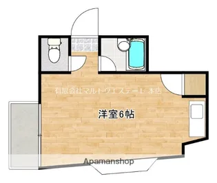 プランドール【3階】の間取り