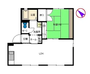 アネックスK【1階】の間取り
