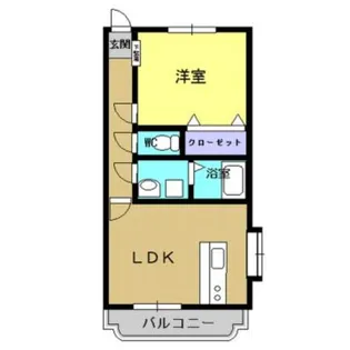 フォーユー【101号室】の間取り