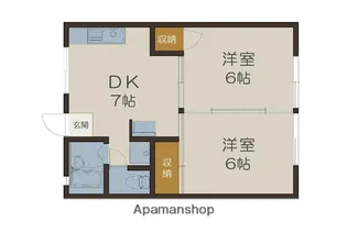 AMIGOS2【1階】の間取り