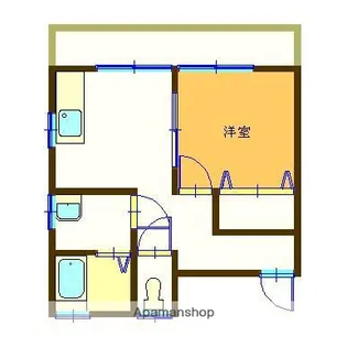大園アパート【201号室】の間取り