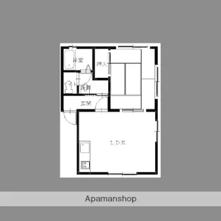 ピアヒルⅠ【102号室】の間取り