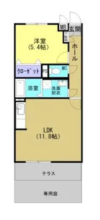 グレイス【1階】の間取り