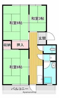西千石OMビル【4階】の間取り
