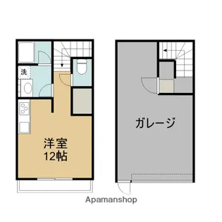 プログレス吉野【4号室】の間取り
