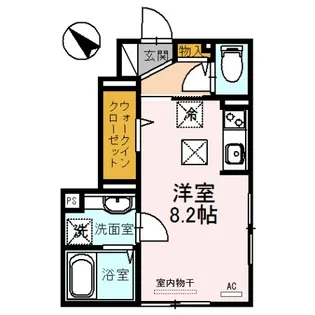 CASA LEMON(カーサ レモン)【1階】の間取り
