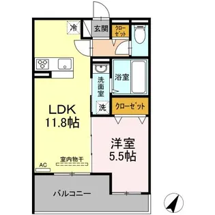 M&S RESIDENCE【2階】の間取り