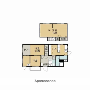 鹿児島県鹿児島市東坂元4丁目【一戸建】の間取り