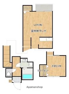 クラリスB棟【2階】の間取り