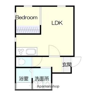 稲荷ノアレジデンス【4階】の間取り