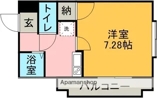 れいめい武【5階】の間取り