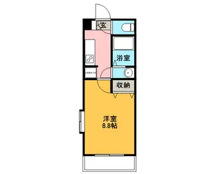 プレミール荒田【2階】の間取り