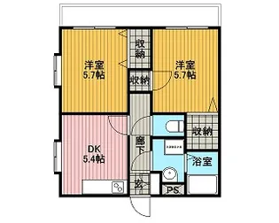 プリマベーラ【2階】の間取り