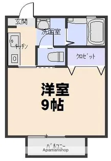 グランディール【1階】の間取り