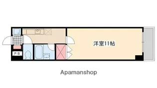 パティオスシモノ【203号室】の間取り