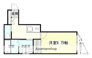プランドール小川【4階】の間取り