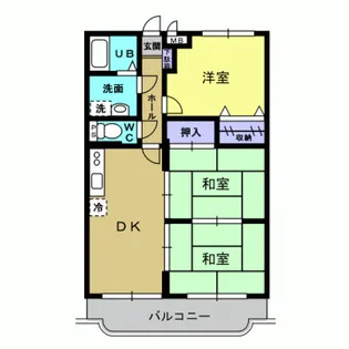 サンパティーク・D【301号室】の間取り