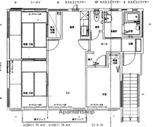 ディアスU【101号室】の間取り