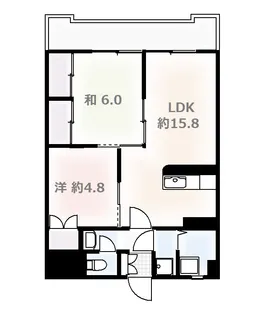 ラヴィエベル【306号室】の間取り