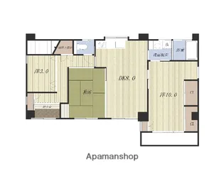 鹿児島県鹿児島市照国町【一戸建】の間取り