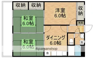 エリヴェール鹿屋【4階】の間取り