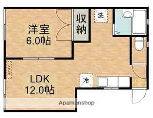 コーポマキ【1階】の間取り