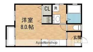 マーブルハイツⅠ【2階】の間取り