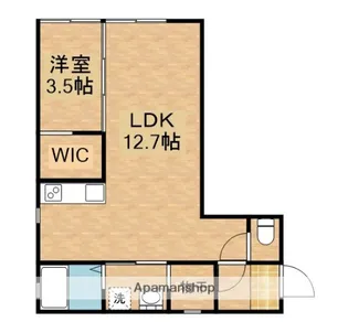 メゾンSRⅡ【2階】の間取り
